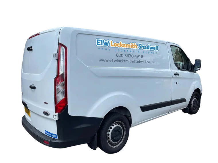 E1W Locksmith Shadwell van
